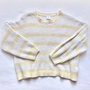Striped Knit Sweater
